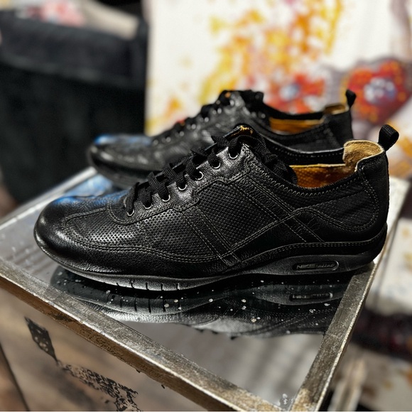 Cole Haan Black Leather Loafers